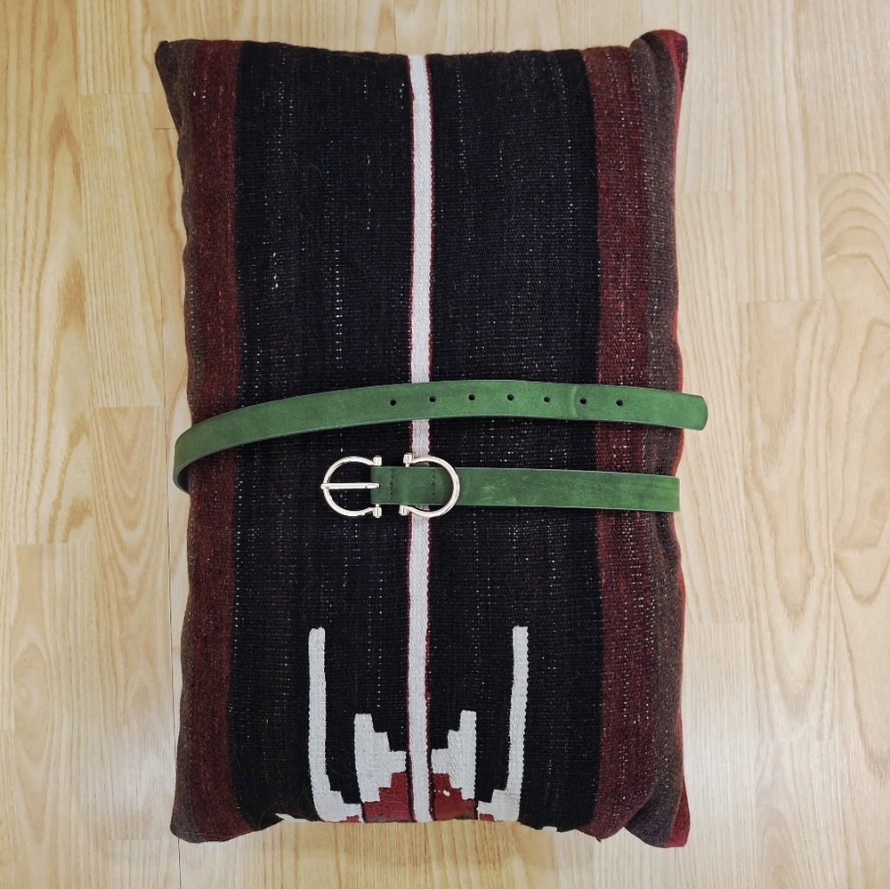 🔥3/$30🔥 Moss Green Faux Suede Belt